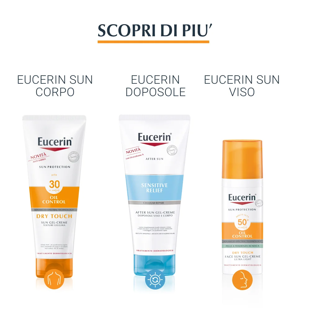 Eucerin Sun Kids Spray Spf 50+ 200 ml Protezione Solare Bambini
