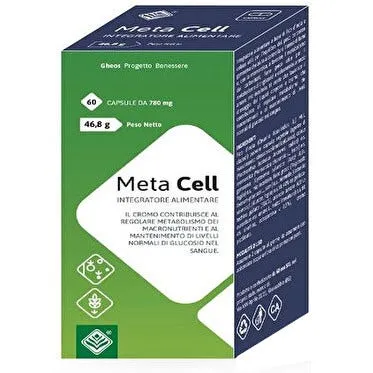 Meta Cell Integratore 60 Capsule Metabolismo Macronutrienti