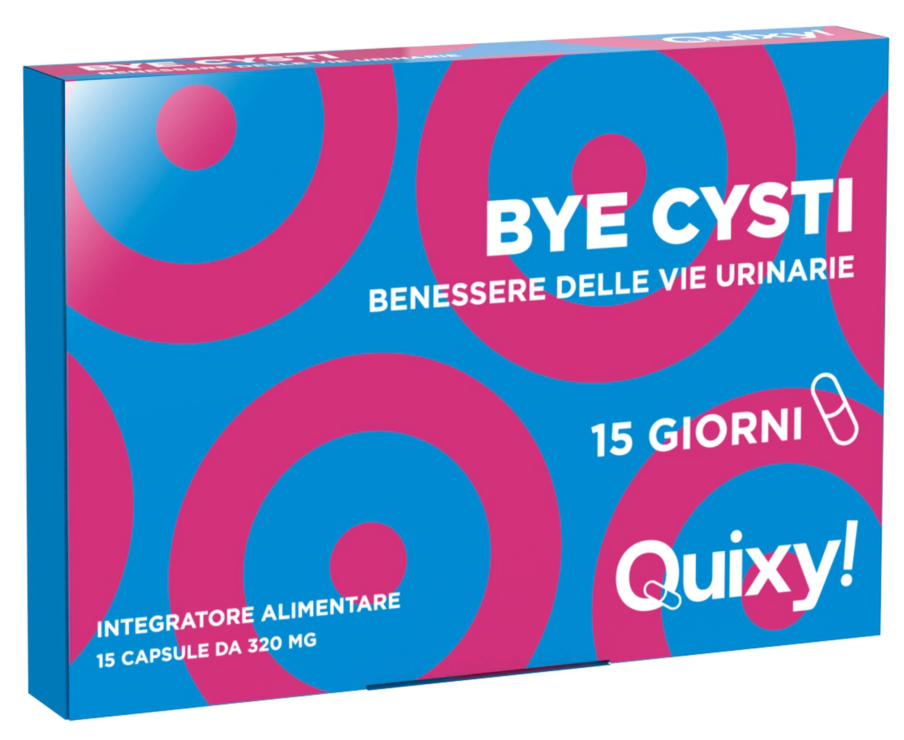 Ec Quixy Bye Cisty 15Cps Benessere Vie Urinarie