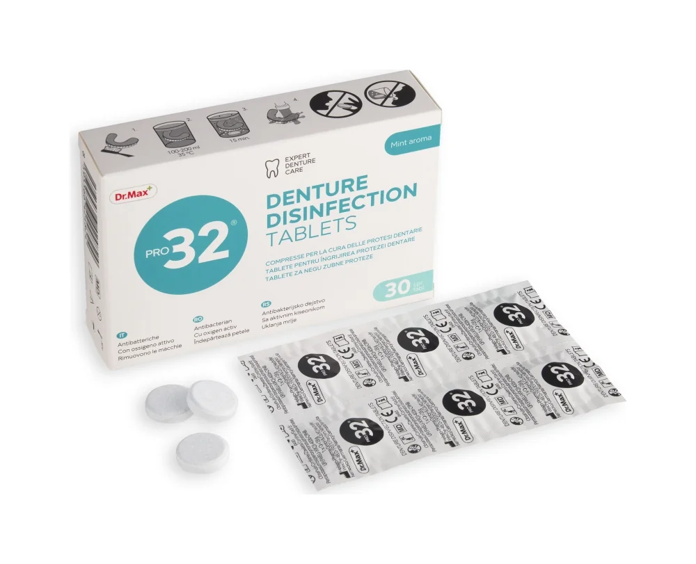 Pro32 Disinfettante Protesi Dentaria 30 Compresse Igiene Orale