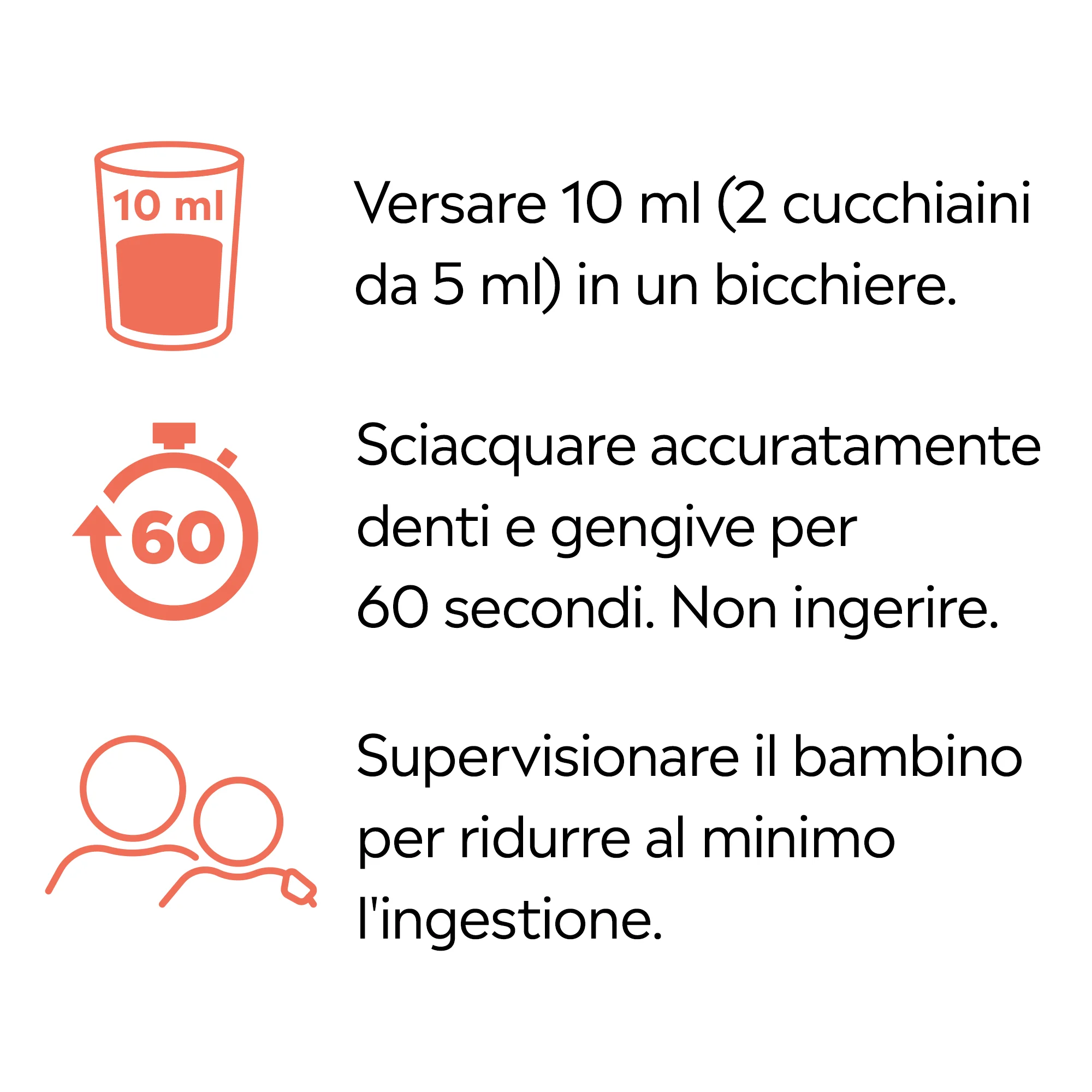 Listerine Smart Rinse Collutorio Bambini 500 ml Protezione Carie