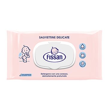 Fissan Salviettine Delicate Detergenti 65 Pezzi 