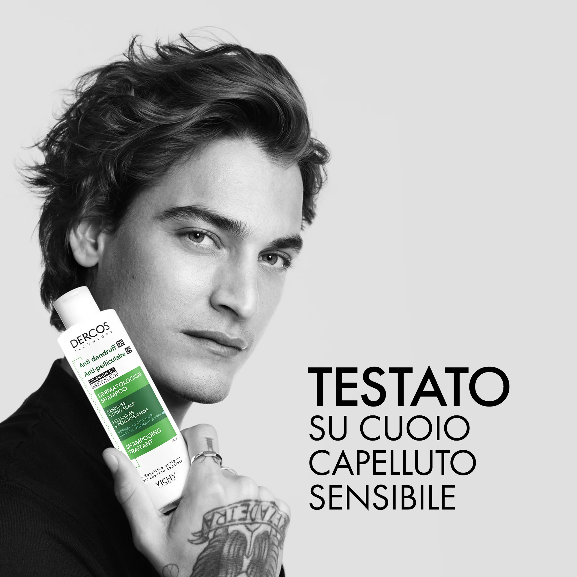 Vichy Dercos Technique 400 ml Shampoo Antiforfora per Capelli Normali e Grassi