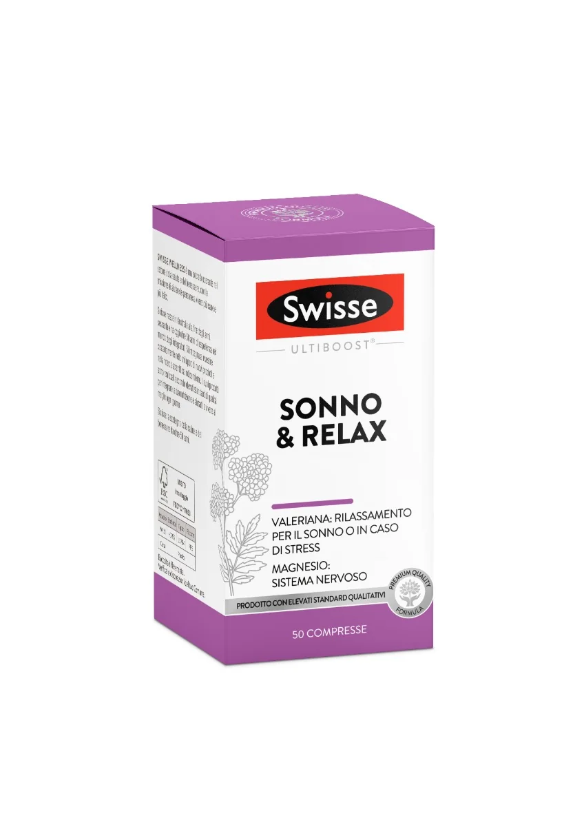 Swisse Sonno e Relax 50 Compresse Integratore Alimentare