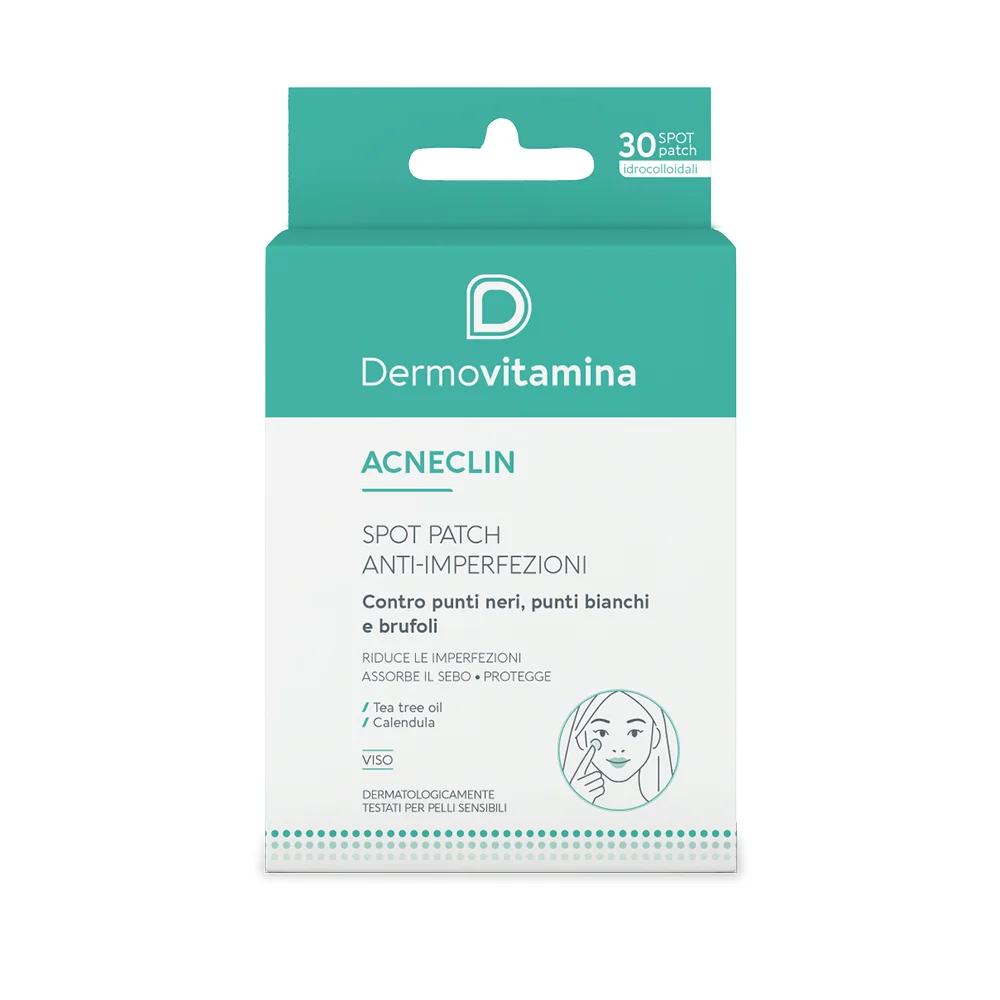 Dermovitamina Acneclin Spot Patch 30 pz Anti-Imperfezioni