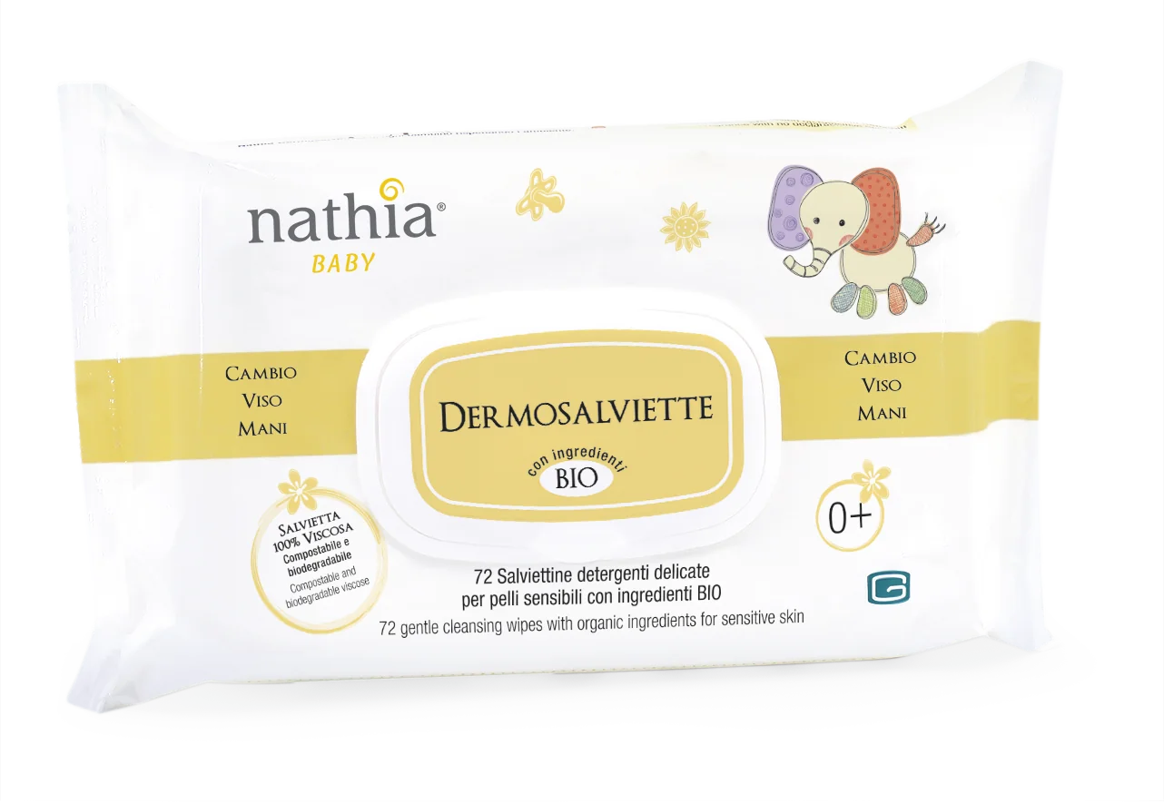 Nathia Salviette 72 Pezzi Detersione deli