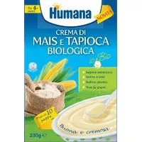 Humana Crema di Mais e Tapioca Biologica Senza Glutine 230 g
