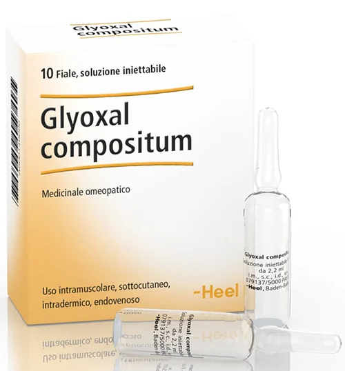 Heel Glyoxal Compostium 10 Fiale Da 2,2 Ml L'Una