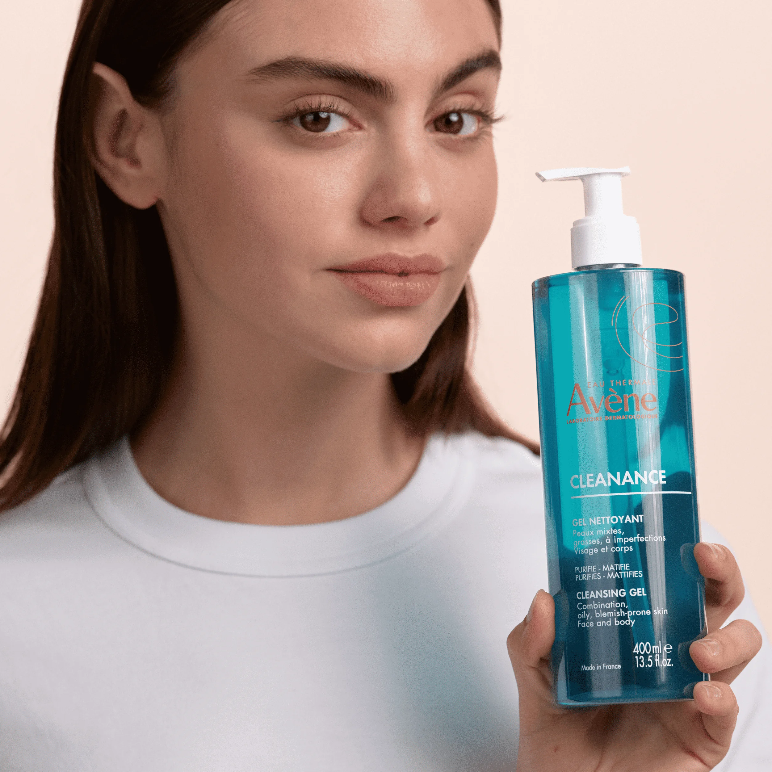 Eau Thermale Avène Cleanance Gel Detergente 400 ml Pelle Grassa a Tendenza Acneica