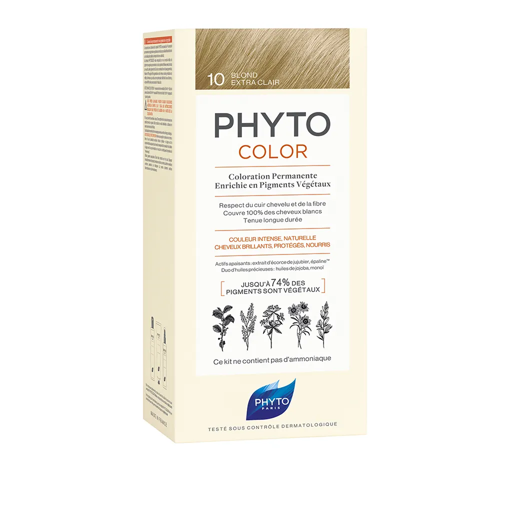 Phytocolor 10 Biondo Chiarissimo Extra Colorazione Permanente