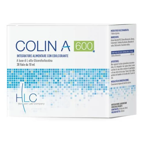Colin A 600 30 Fiale 10 ml Integratore di Colina