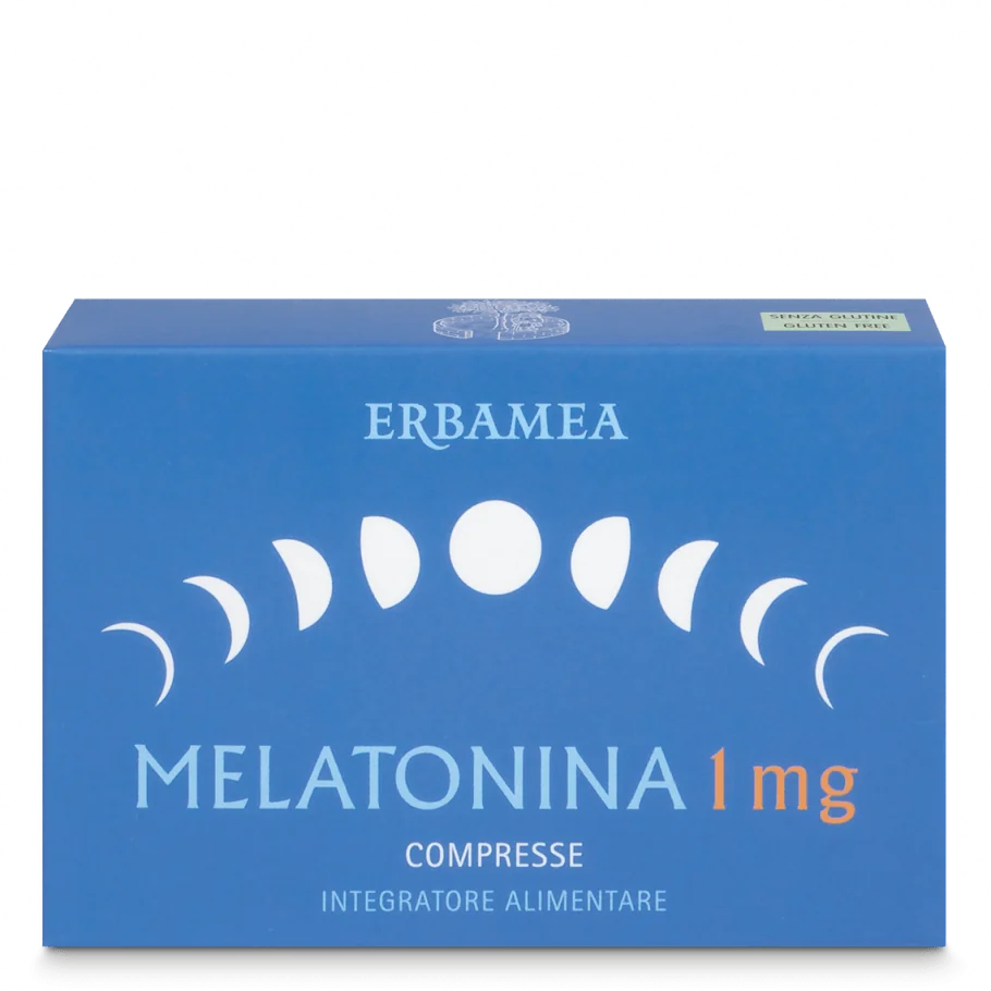 Erbamea Melatonina 1Mg Compressse Integratore Sonno