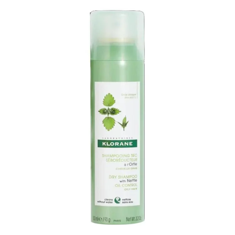 Klorane Shampoo Secco Ortica 50Ml Capelli Grassi