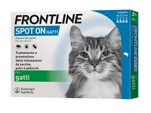 Frontline Spot-on Gatti 4 pipette da 0,5 ml