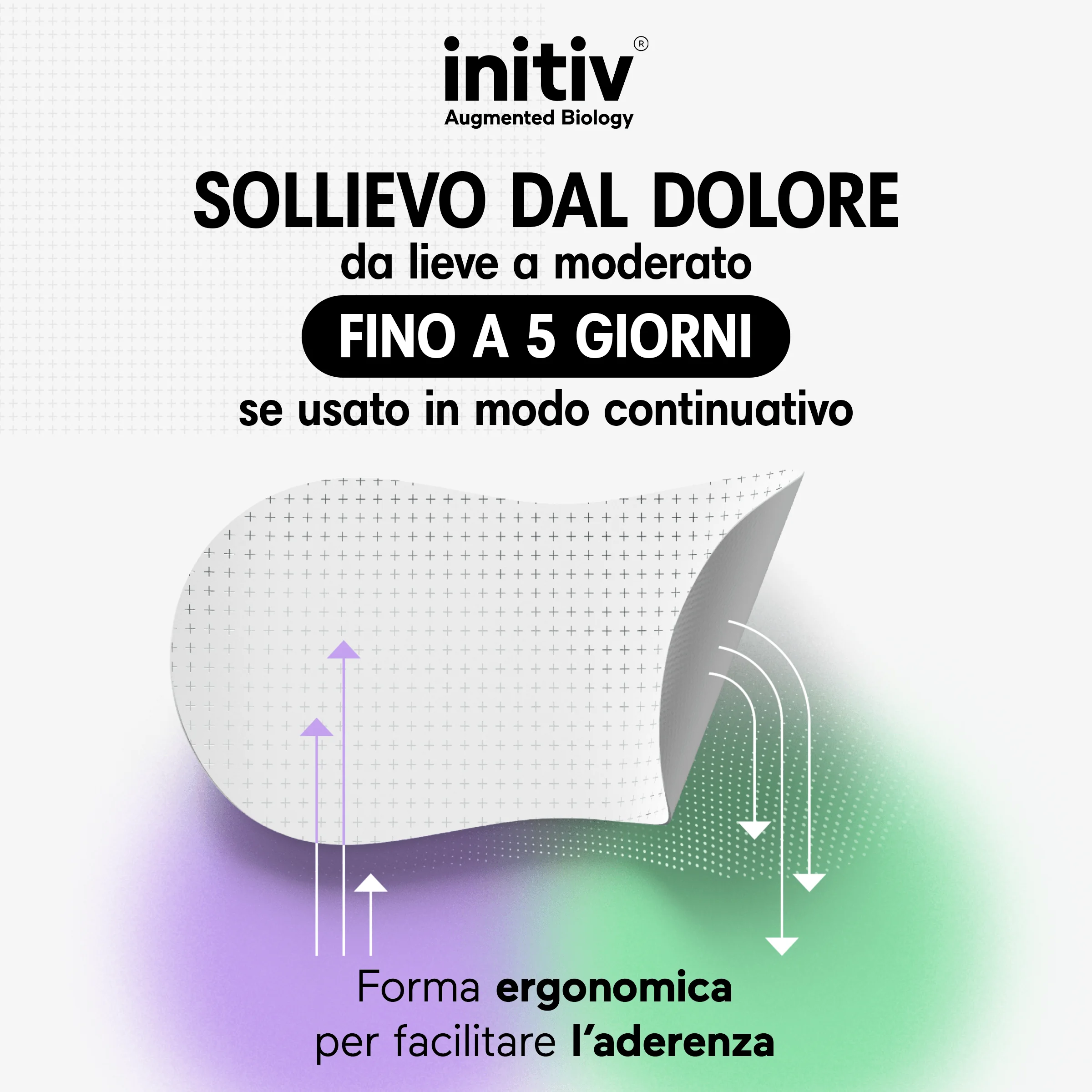 Initiv Cerotto Dolore Schiena Antidolorifico