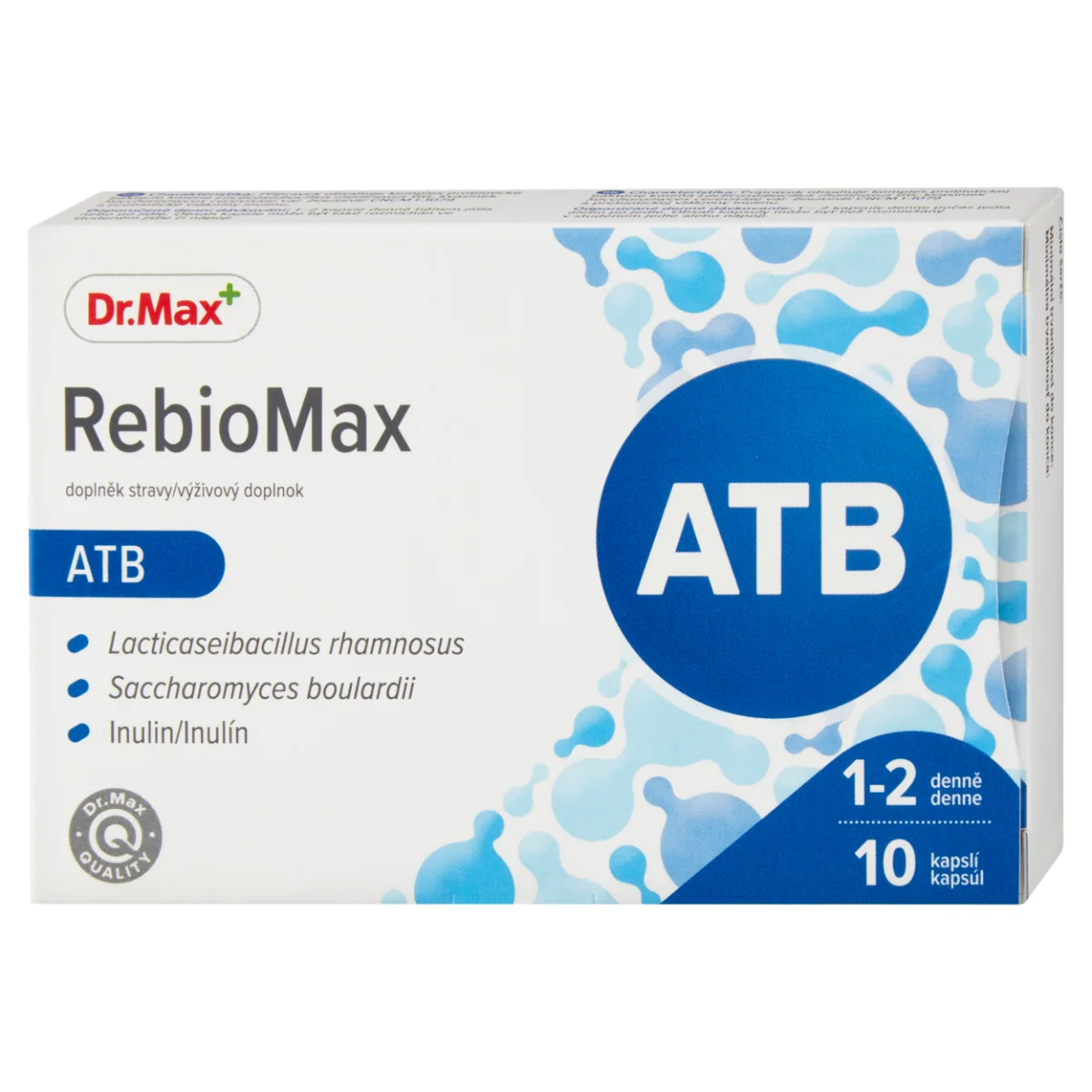 Dr. Max Rebiomax 10 Capsule Probiotico e Prebiotico