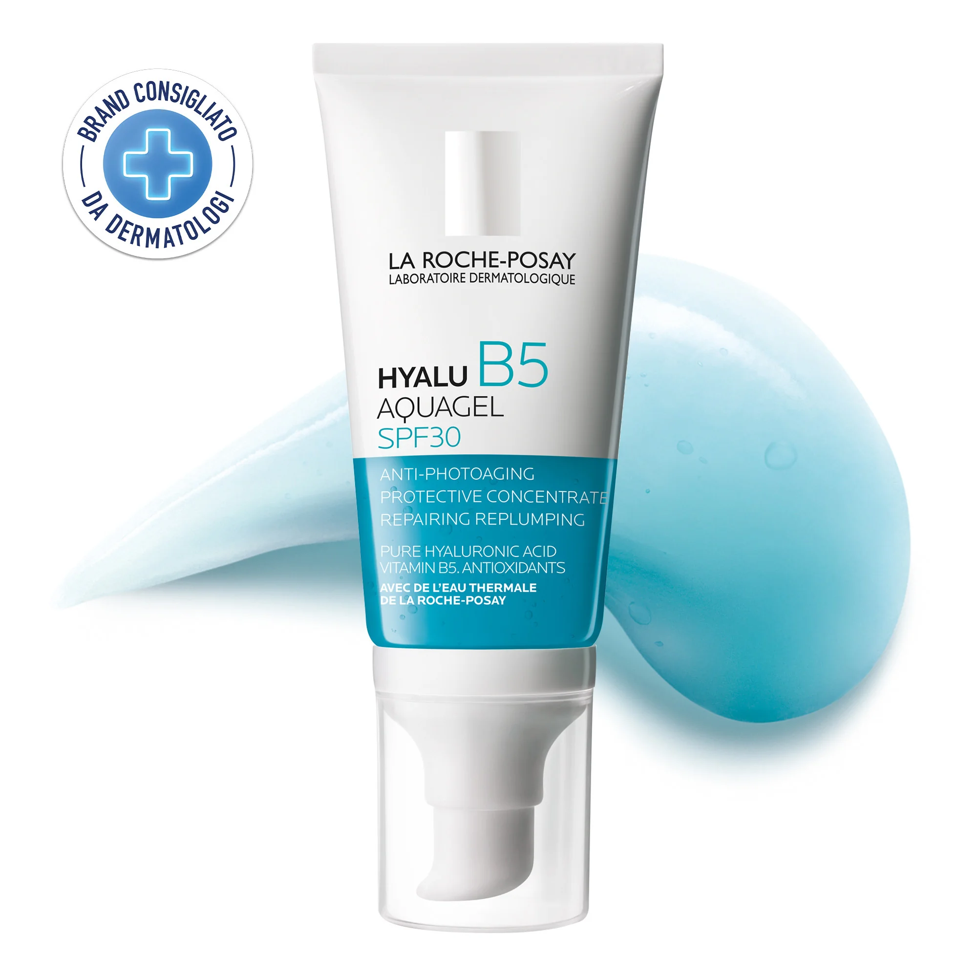 La Roche Posay Hyalu B5 Aquagel Spf30 50 ml Trattamento quotidiano riparatore
