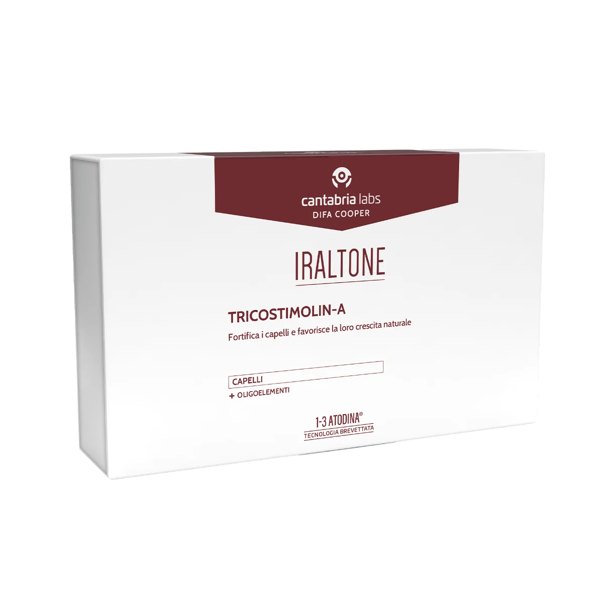 Iraltone Tricostimolina Rinforzante 12 Fiale Fortificante Capelli