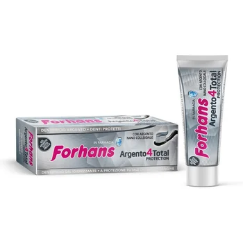Forhans Dentifricio Silver 4 White 75 ml