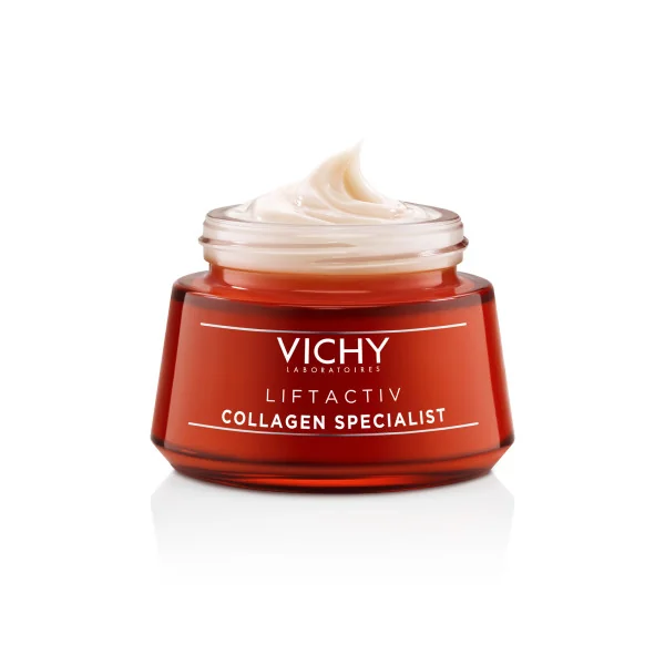 Vichy Liftactiv Collagen Specialist Crema Giorno 50 Ml Anti-età con Peptidi Pro-Collagene