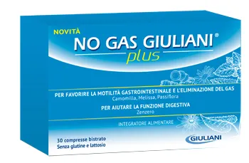 NO-GAS GIULIANI PLUS INTEGRATORE CONTRO GONFIORE E DIGESTIONE 30 COMPRESSE