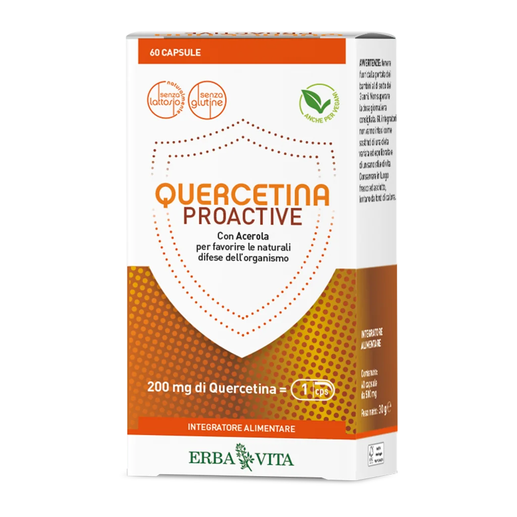 Erba Vita Quercitina Proactive Difese immunitarie Integratore alimentare
