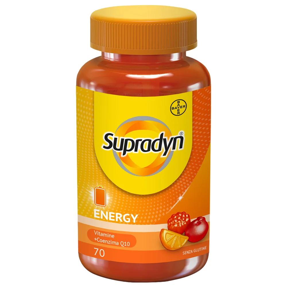 Supradyn Energy Integratore 70 Caramelle Gommose Multivitaminico