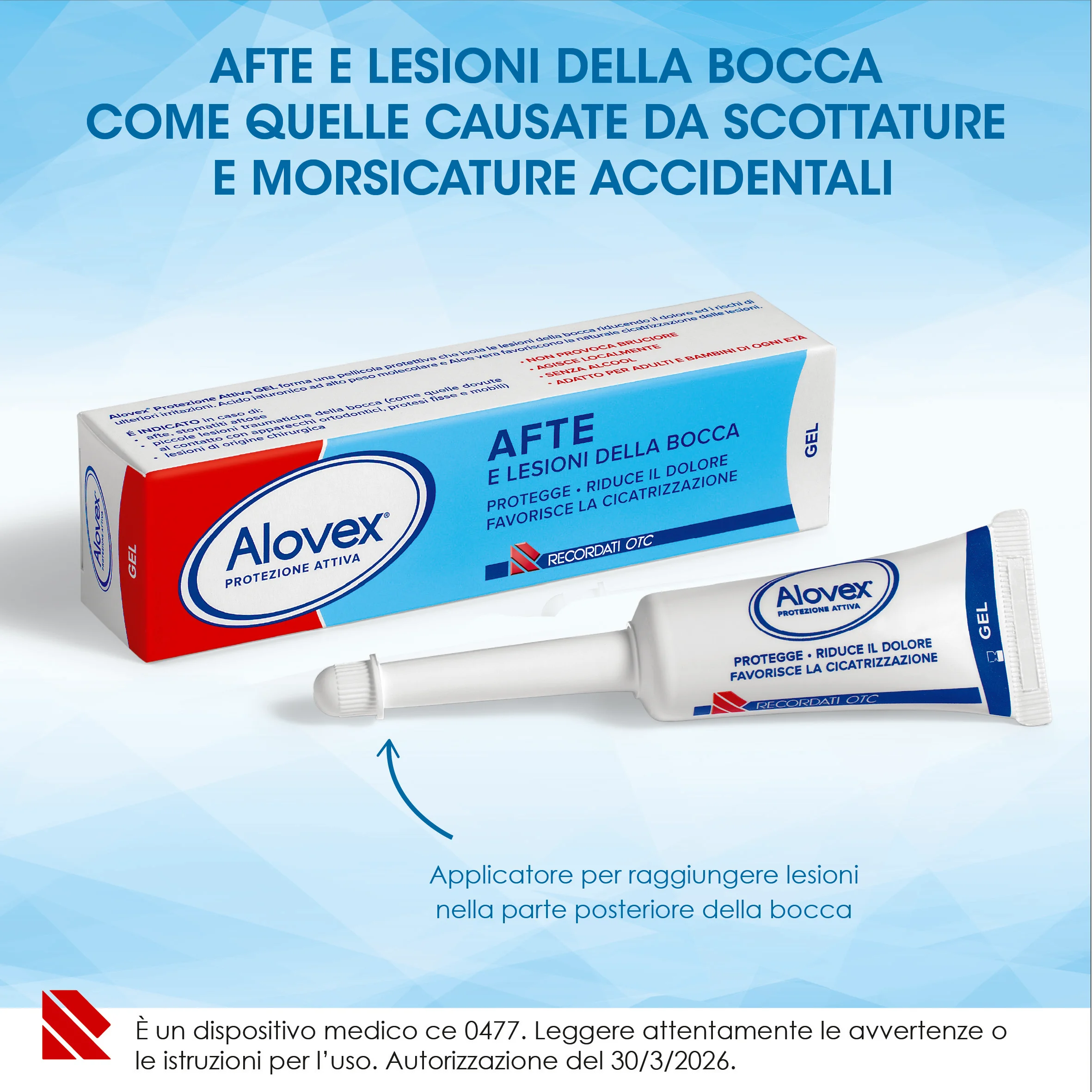 Alovex Protezione Attiva Gel Anti Afte 8 ml