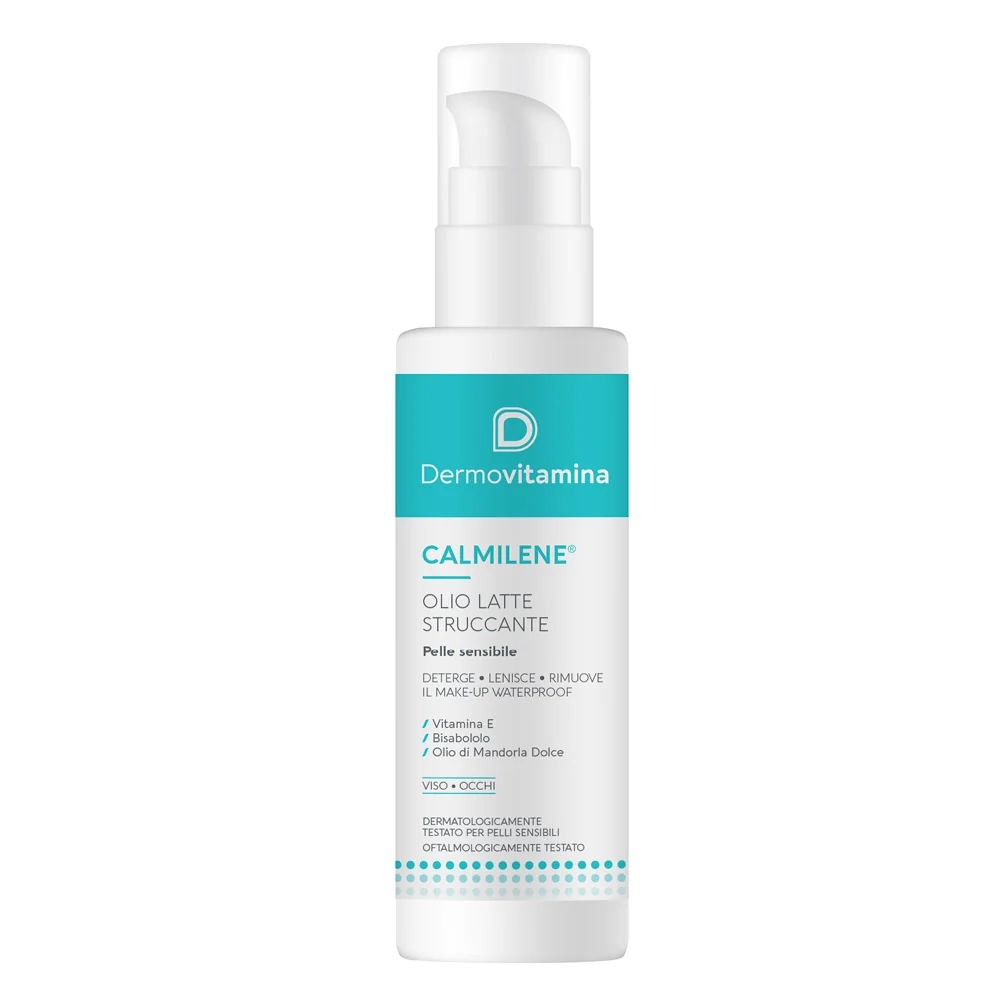 Dermovitamina Calmilene Olio Latte Struccante 100 ml Pelle Sensibile