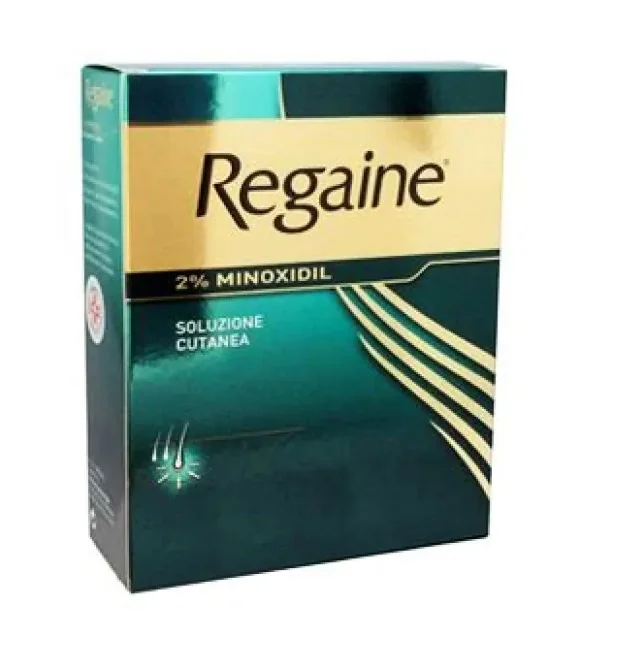 Regaine Soluzione Cutanea 2% Minoxidil 60 Ml Alopecia Androgenetica