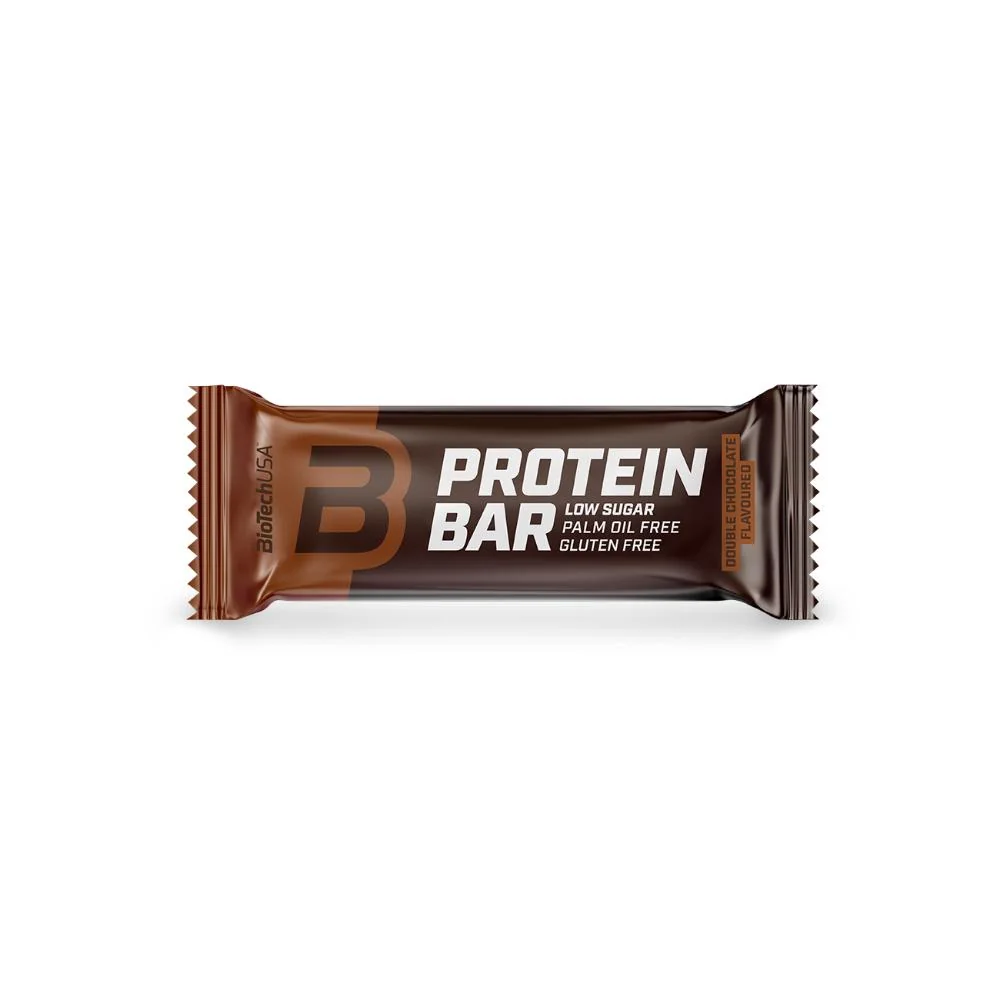 Biotechusa Protein Bar Doppio Cioccolato 70 g Barretta Proteica