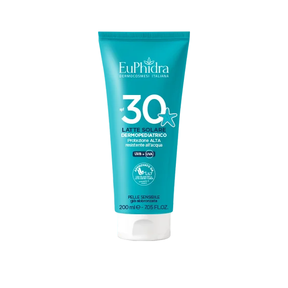 Euphidra Ka Latte Solare Bambini 30 200 ml Protezione Solare Alta