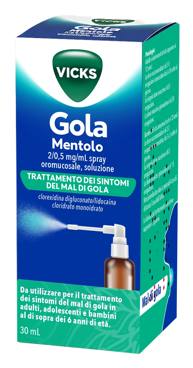 Vicks Gola Spr 30Ml 2Mg+0,5Mg