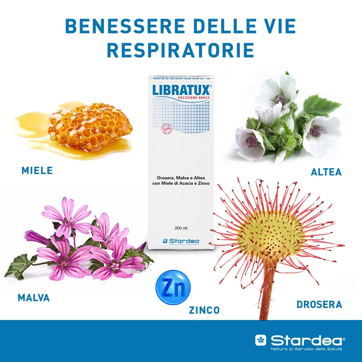 Libratux Integratore 200 ml Mucosa Orofaringea