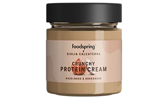 Foodspring Crema Proteica Crunchy Cocco Nocciola 200 g Crema Proteica