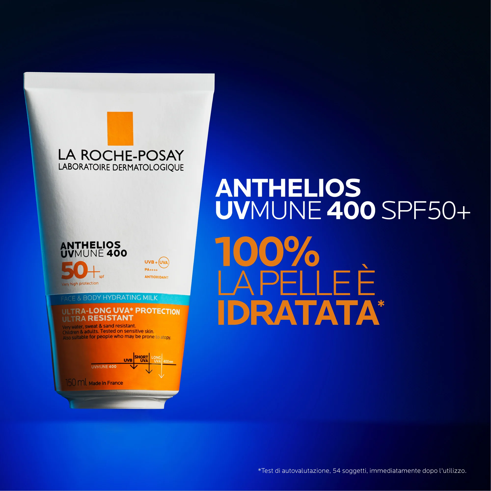 La Roche Posay Anthelios UVMune 400 150 ml Latte Idratante Corpo