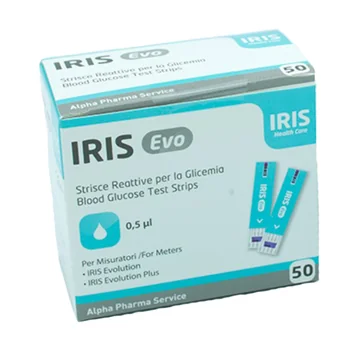 Iris Evo Strisce Glicemia 50 Pezzi
