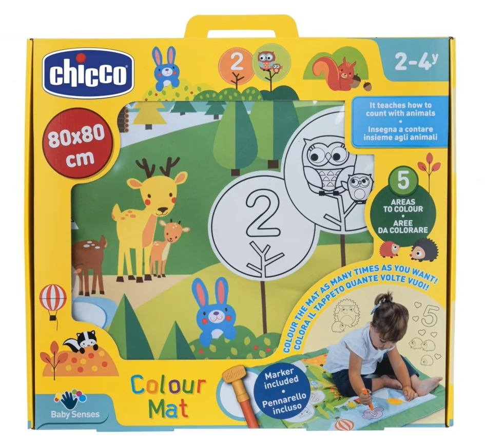 Chicco Gioco Bs Colour Mat Creatività e Cognizione