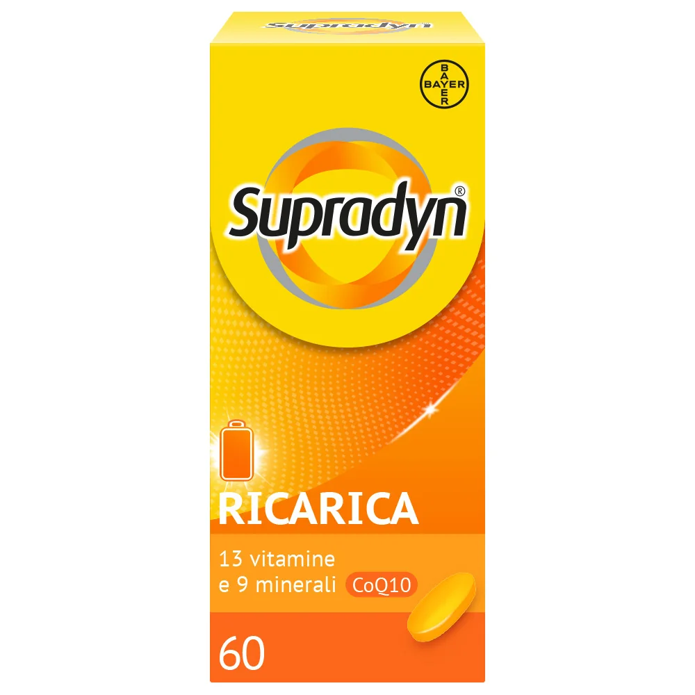 Supradyn Ricarica Integratore 60 Compresse Multivitaminico e Minerali