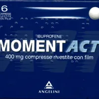 Momentact 400 mg Ibuprofene Antinfiammatorio 6 Compresse Rivestite