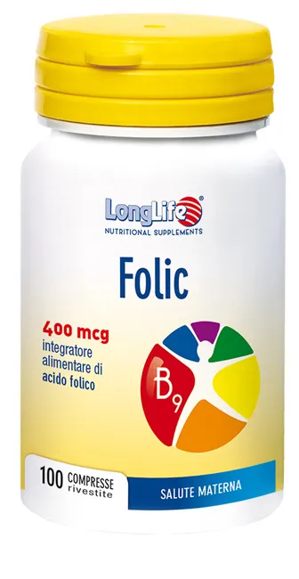 Longlife Folic 400Mcg 100 Compresse
