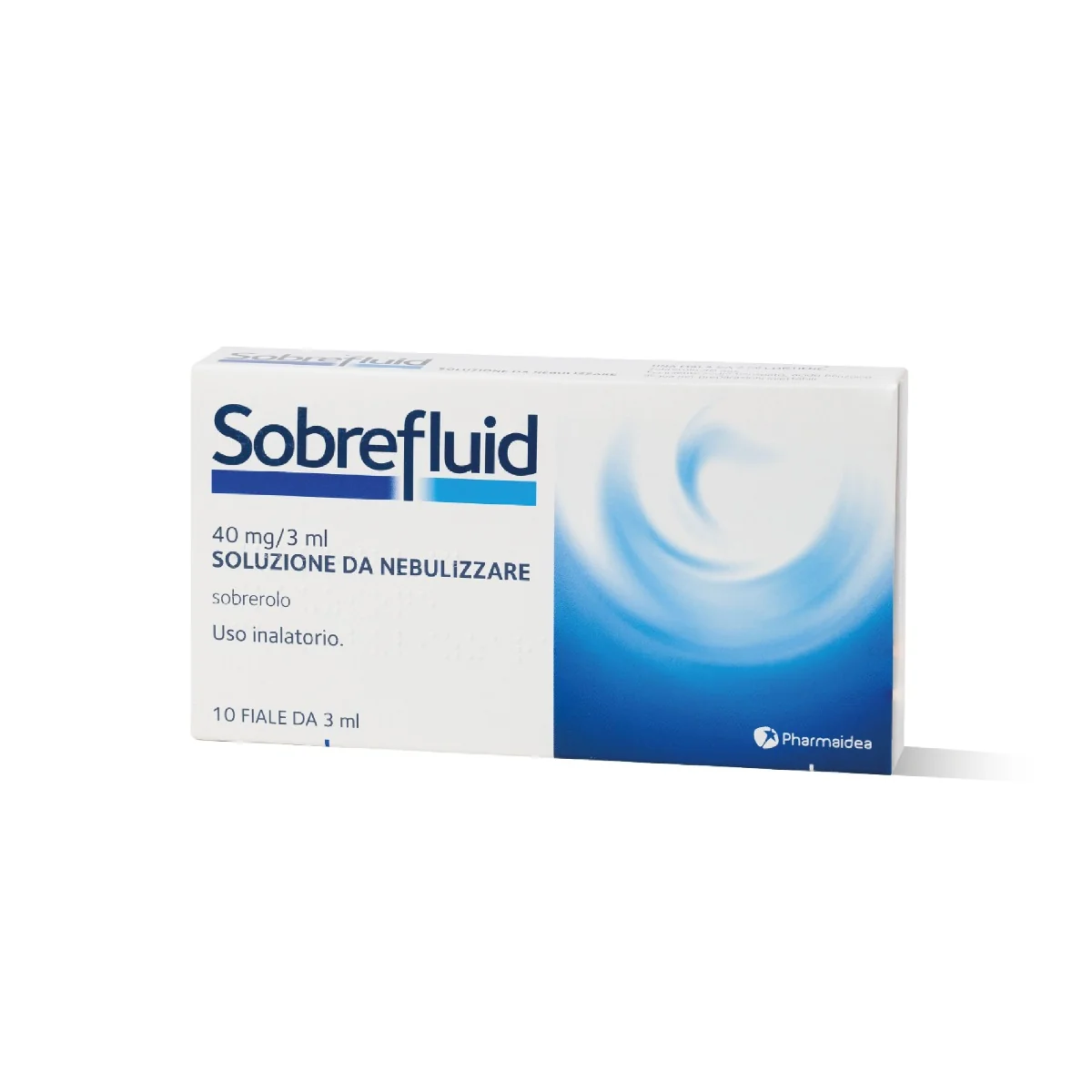 Sobrefluid Soluzione Da Nebulizzare Per Aerosol 10 Fiale 40 Mg/3 Ml Mucolitico