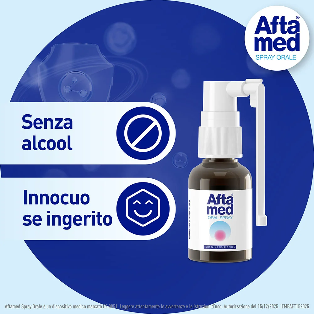 Aftamed Spray 20 ml Afte della Bocca