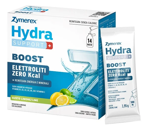 Zymerex Hydrasupp Boost 14 Bustine Gusto Limone