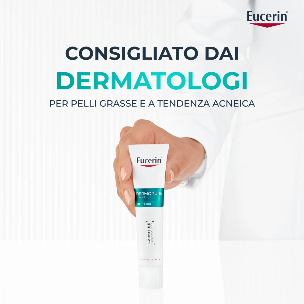 Dermopure Clinical Fluido Opacizzante Matt 50Ml Pelle Grassa a Tendenza Acneica