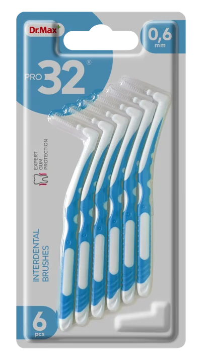 Pro32 Scovolino 0,6Mm 6 Pezzi Igiene Orale