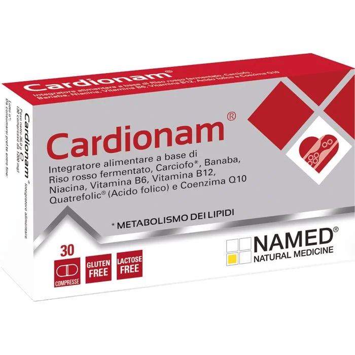 Cardionam 30 Compresse Integratore per il colesterolo