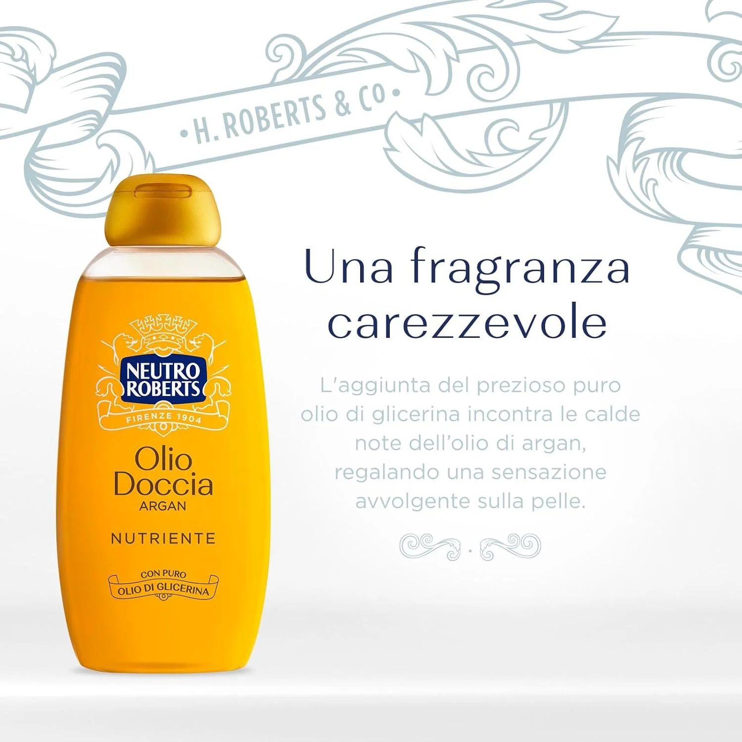 Neutro Roberts Docciaschiuma Oil Argan 250 ml Nutrimento Intenso