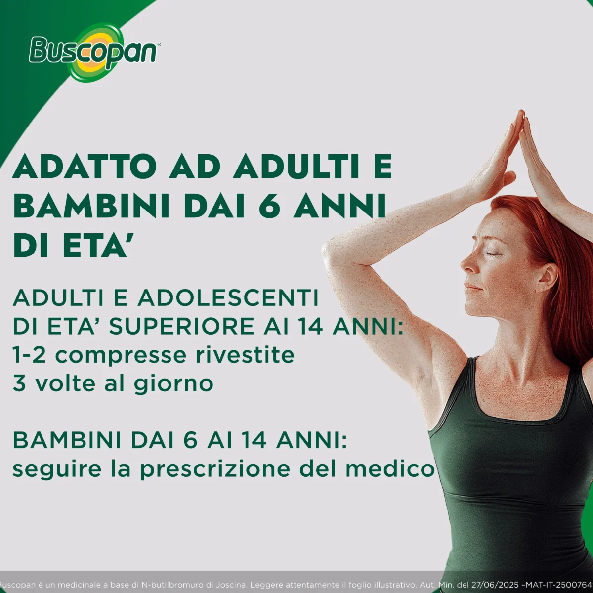 Buscopan 40 Compresse Rivestite Affezioni del Tratto Gastrointestinale