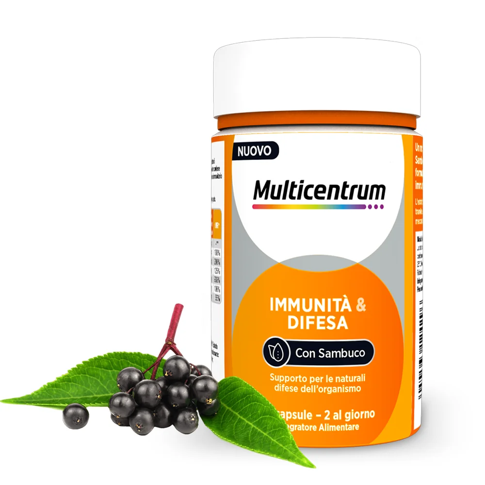 Multicentrum Immunità & Difesa 30 Capsule Benessere del Sistema Immunitario